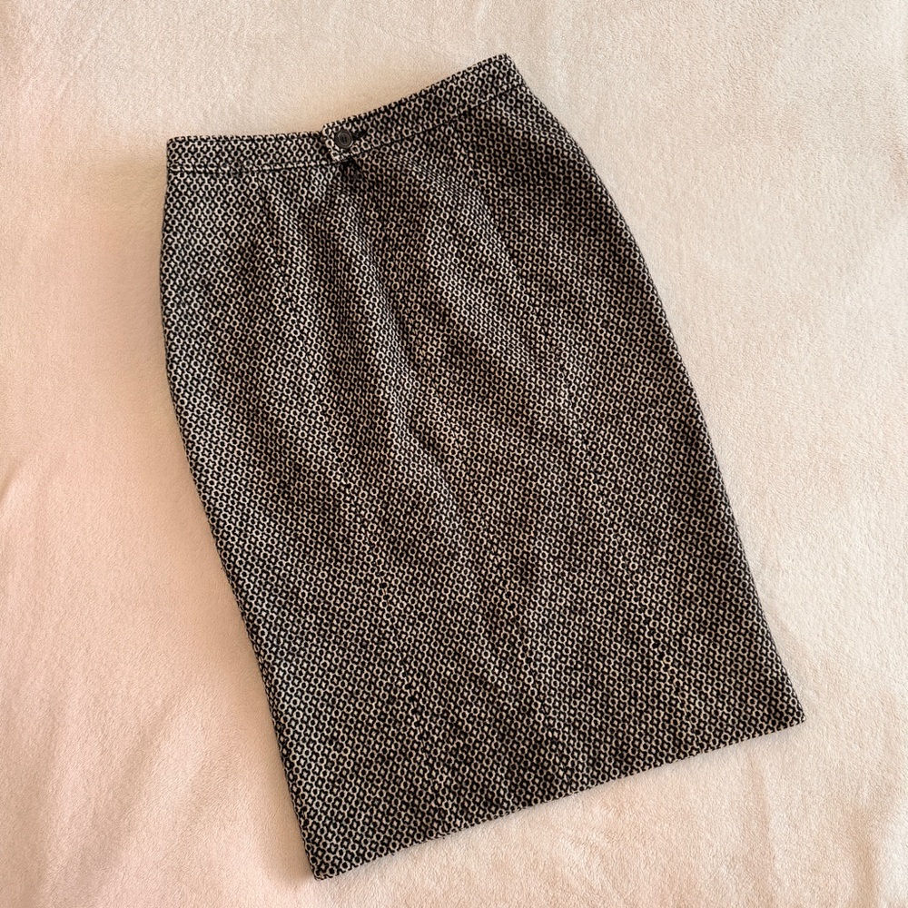 YSL wool midi skirt